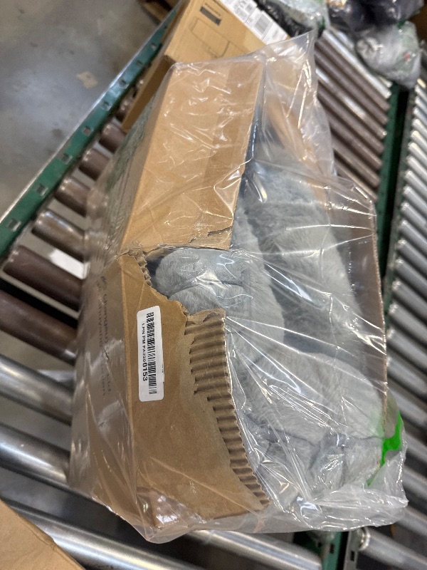 Photo 1 of MEWOOFUN Dog Bed for Medium Dogs, Washable Large Cat Beds for Indoor Cats, Donut Pet Bed for Dogs and Cats with Anti-Slip Bottom (Grey, 27"x27"x10")