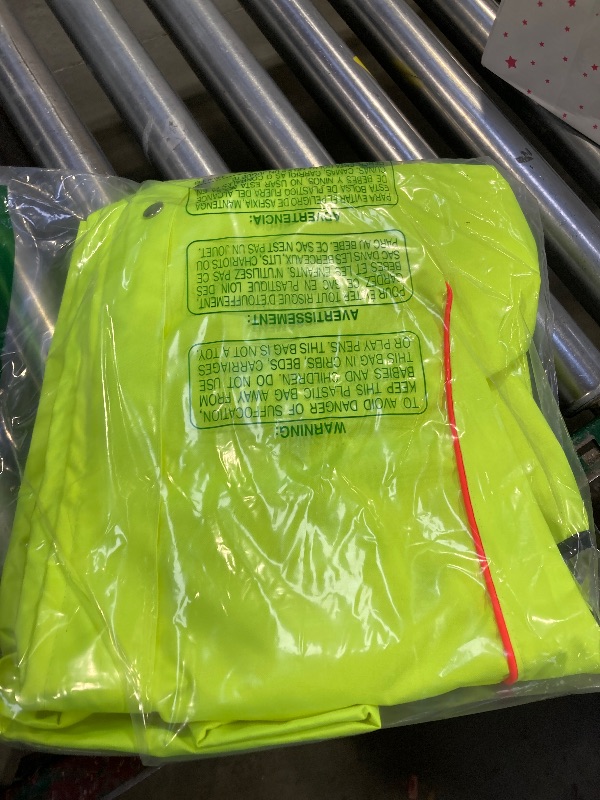 Photo 1 of ADNIKIA Dog Raincoat, Waterproof Dog Rain Jacket with Removable Hood?Adjustable 4 Legs Pet Poncho with Leash Hole?Reflective Stripe Hooded Snowproof Windproof Clothes for Small to 3X-Large Dogs, 3XL