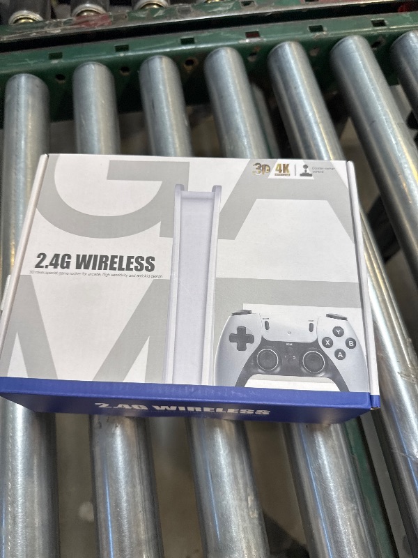 Photo 1 of FCHOZY 2026 Upgraded Retro Gaming Console, Classic Video Games with 4K HDMI, 20,000+ Games and 23 Emulators, Nostalgia Game Stick Pro, Upgraded Dual 2.4G Wireless Controllers 64GB (White)