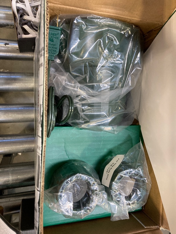 Photo 1 of (2025 Upgrade) Rotating Christmas Tree Stand with Remote Control, Stable 360 Revolving Tree Base Stand, Up to 7.5ft 90lb. Adjustable Christmas Tree Holder for Xmas Tree, Artificial Tree (Green)