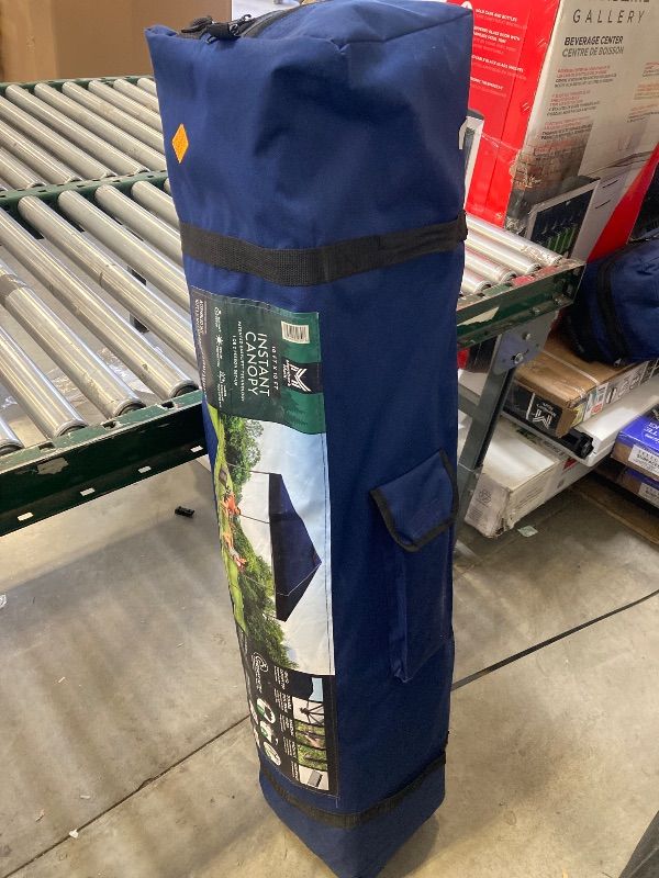 Photo 1 of 10' x 10' EasyLift Instant Canopy, Blue