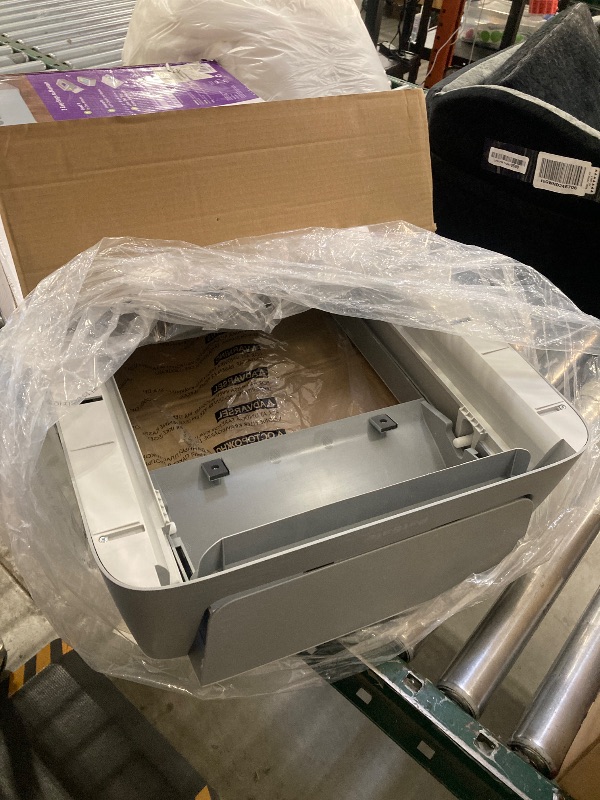 Photo 1 of PetSafe ScoopFree Crystal Smart Automatic Litter Box - Uncovered Motion-Sensing Cat Box with Integrated Health Counter & App - Includes 1 Disposable Crystal Litter Tray