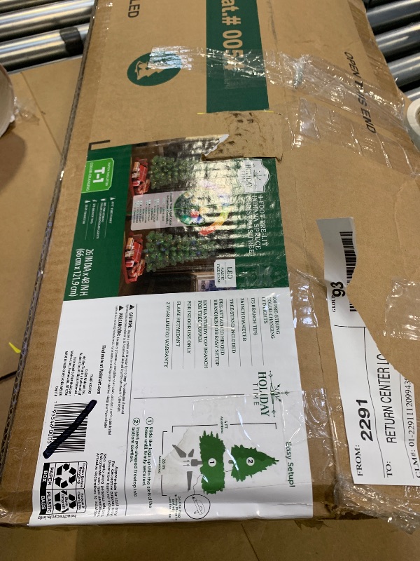 Photo 1 of 4' Artificial Christmas Tree