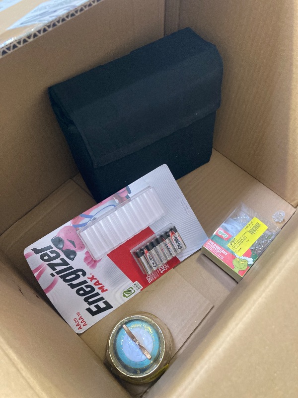 Photo 1 of box lot misc items 