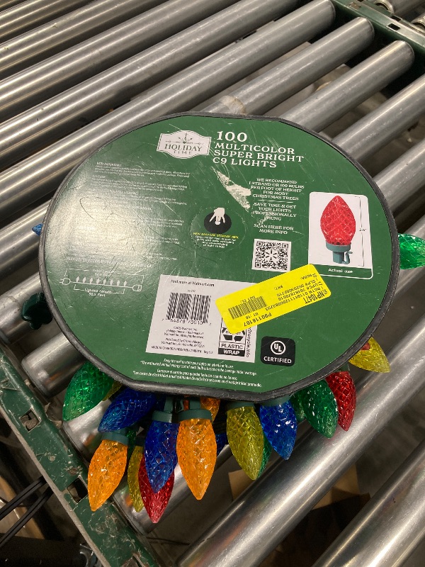 Photo 1 of 100 Multicolor Super Bright C9 Lights