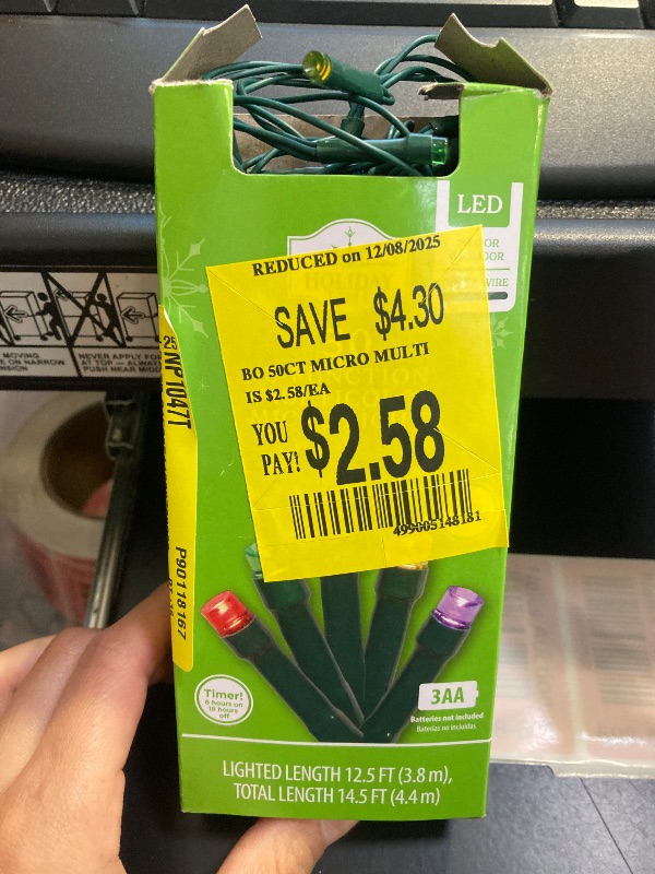 Photo 1 of 50 8-Function Multicolor Micro Lights 