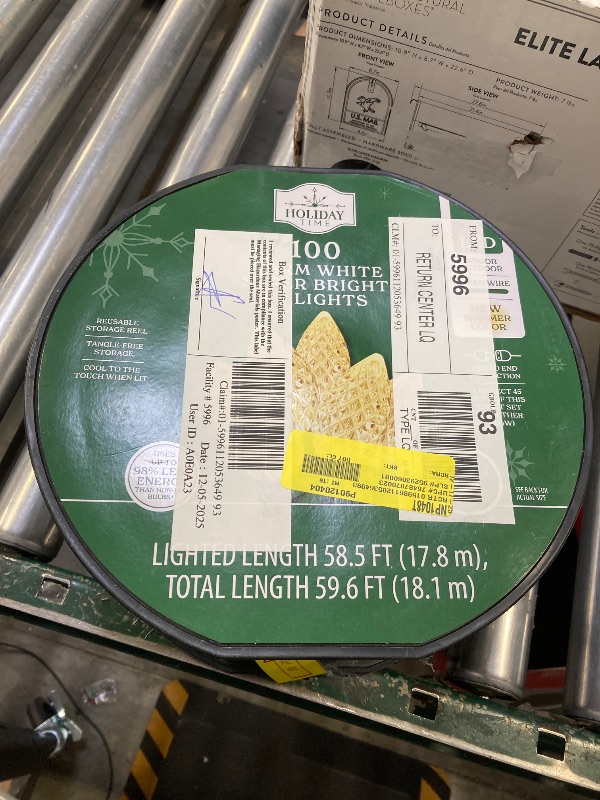 Photo 1 of 100 Warm White Super Bright C9 Lights 