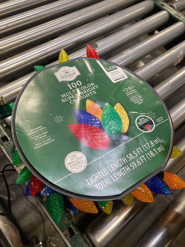 Photo 1 of 100 Multicolor Super Bright C9 Lights