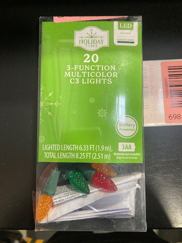 Photo 1 of 20 3-Function Multicolor C3 Lights 