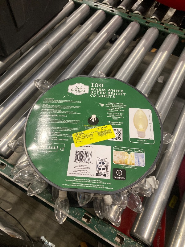 Photo 1 of 100 Warm White Super Bright C9 Lights