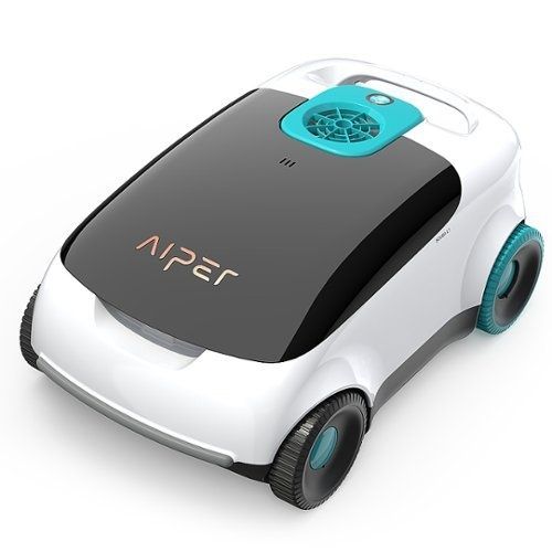 Photo 1 of Aiper Scuba L1 Cordless Robotic Pool Vacuum for Above Ground Pools, White
