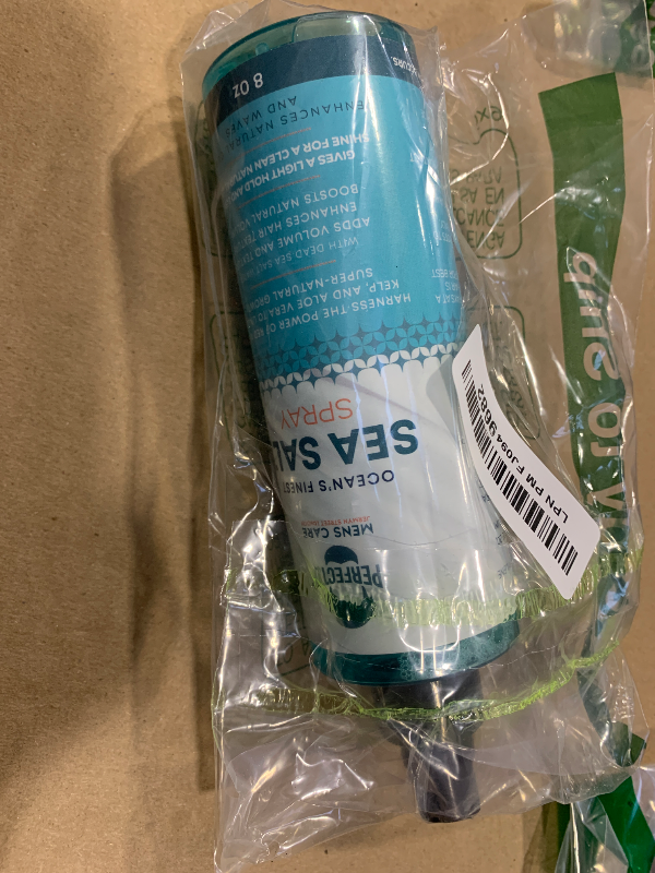 Photo 1 of Perfecto Sea Salt Spray for Men Hair Care Spray with Kelp, Natural Sea Salt Hair Texturizing For Men & Women, Adds Instant Volume, Texture, Thickness, & Light Hold Thickening Hair Spray Added Volume