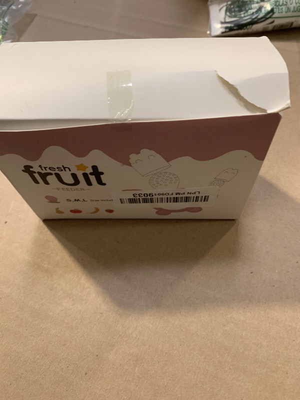 Photo 1 of 2 Pack Silicone Baby Fruit Feeder with Mini Freezer Tray, Breastmilk Popsicle Molds for Baby Teething Relief, Fresh Food Feeder for Safe Infant Self Feeding, Extra Food Pouches - Pink