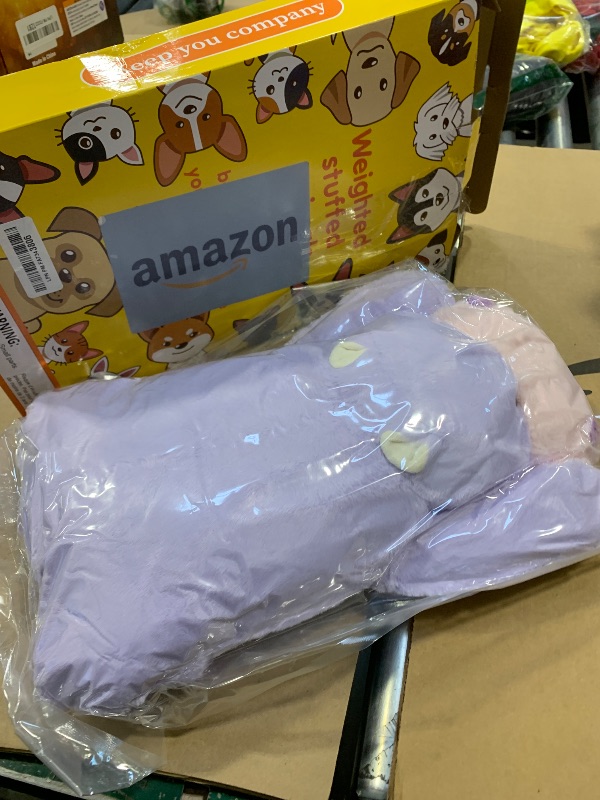 Photo 1 of 1pc  meowtastic Hippo Weighted Stuffed Animals - 22 Inch 4.5 Pounds Weighted Plush Hippo Stuffed Animals - Big Toys Pillow - Cute Plush Toys Gifts for Kids & Adults (22" 4.5 lbs)