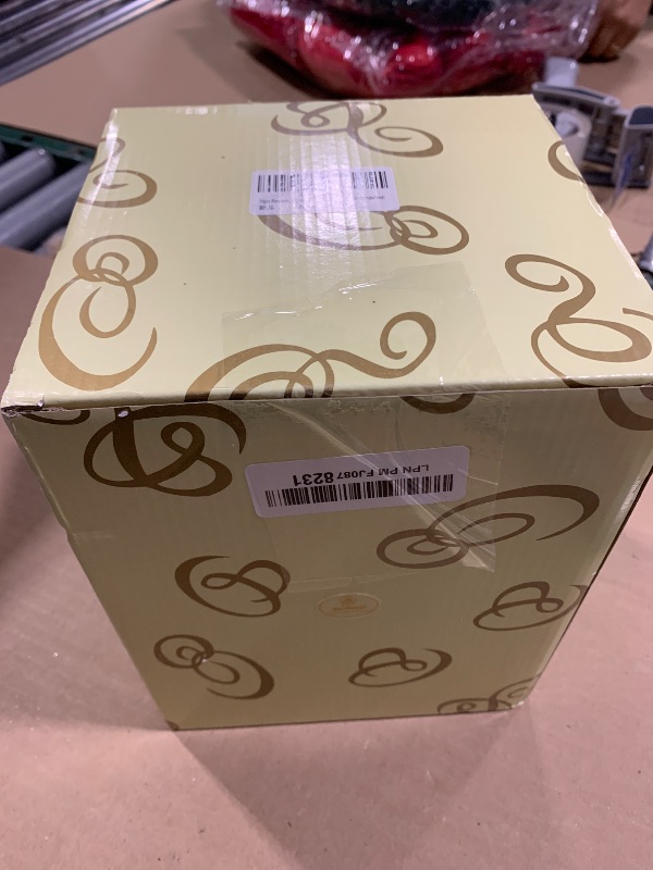 Photo 1 of Triple Revolving Illuminated Train Musical Village Winter Scene Flying Santa Snow Globe (Winter Wonderland)