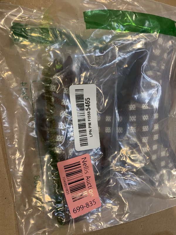 Photo 1 of AIITLE Adjustable Dog Harness and Leash Set, Step in No Pull Pet Harness, Soft Mesh Reflective Plaid Vest Harnesses for Small Dogs Puppy and House Cats Outdoor Walking Running Chocolate XS