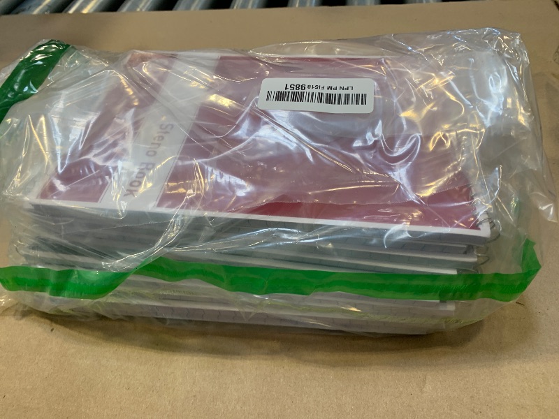 Photo 1 of Alitte Steno Pads Spiral 6x9-12 Pack Assorted Bright Colors - Perfect for Work, School, and Home Use, Easy Tear-Off Pages, Gregg ruled, White Paper - No Ink Bleeds - 80 Sheets