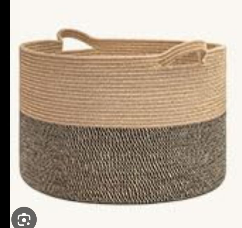 Photo 1 of EXTRA LARGE WICKER STORAGE BASKET