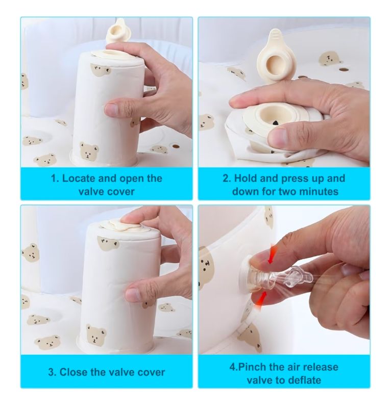 Photo 1 of OPEN BOX INFLATABLE SEAT FOR BABIES 3 MONTHS AND UP