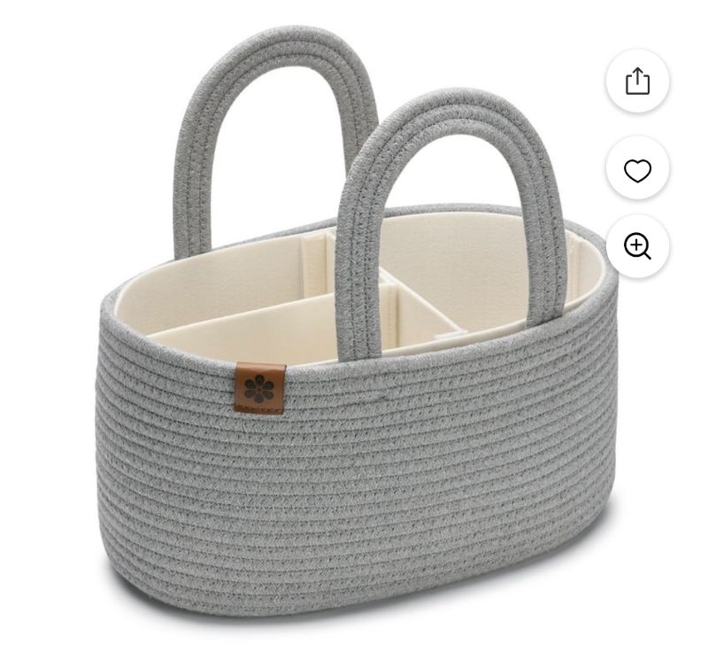 Photo 1 of PERABELLA 2 IN 1 BABY DIAPER CADDY ORGANIZER