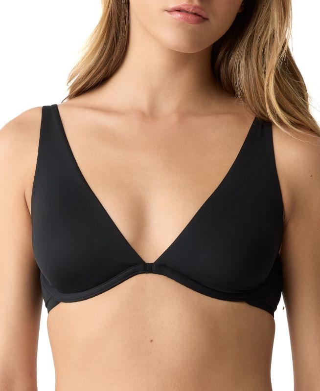 Photo 1 of 36 C omen's Everyday Essentials Full-Coverage Unlined Bra GPW00357 - True Black