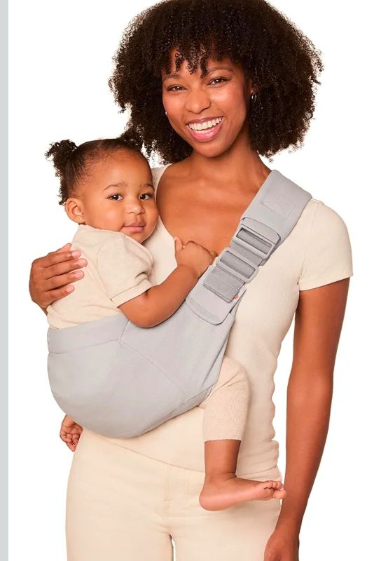 Photo 1 of OPEN BOX ERGOBABY UPSIE SLING LINGHTWEIGHT ADJUSTABLE FOR TODLERS (6-48mo 17-45lbs)
