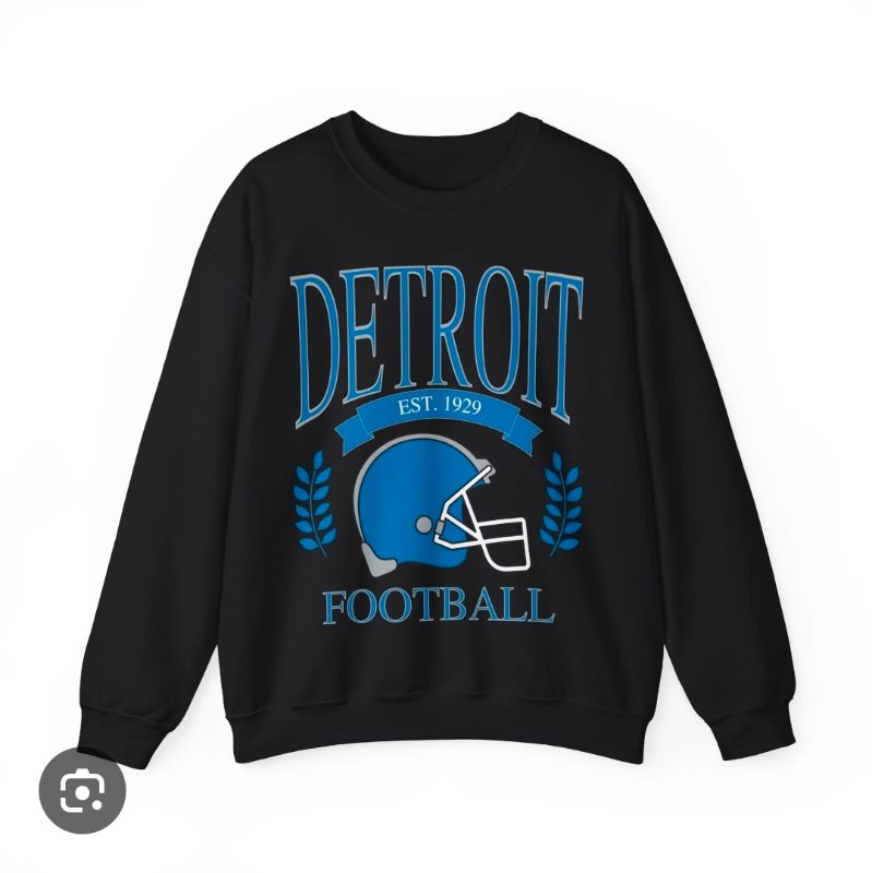 Photo 1 of SIZE 2XL MEN'S PULLOVER DETROIT FUTBALL