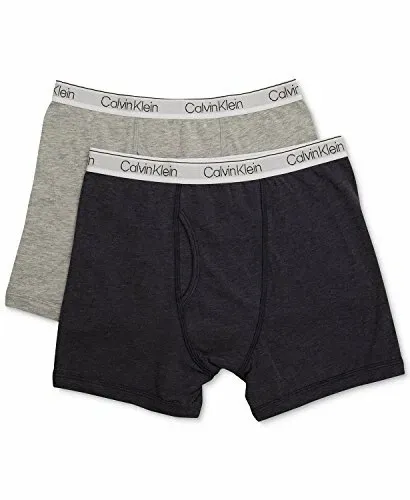 Photo 1 of SIZE M PACK OF 2 CALVIN KLEIN BOYS BOXERS (RANDOM COLORS)