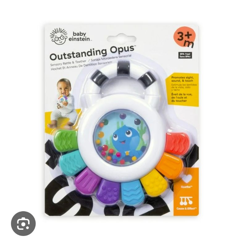 Photo 1 of BABY EINSTEIN outstanding opus THE OCTOPUS CHILLABKE BABY RATTLE