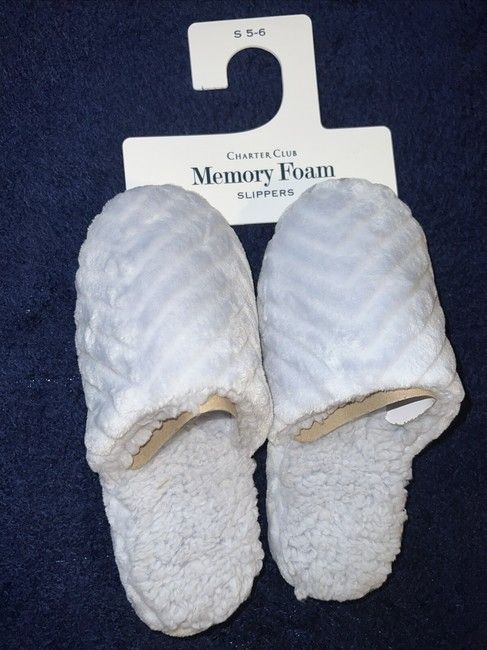 Photo 1 of SIZE XL (11-12) CHARTER CLUB WOMEN'S SLIPPERS