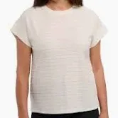 Photo 1 of SIZE L ELLEN TRACY WOMEN'S GLITTER STRIP TOP