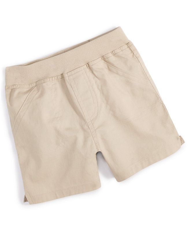 Photo 1 of First Impressions Baby Boys Solid Shorts- Sand Tan 3-6 MONTHS