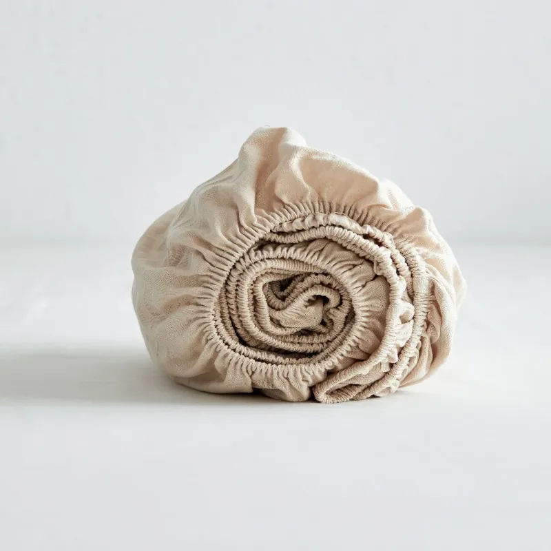 Photo 1 of Simple&Opulence 100% Linen Fitted Sheet Queen(1 Piece), 14 Inch Deep Pocket Mattress Cover Natural French Flax Stone Washed Farmhouse Soft Breathable Bottom Sheets-White