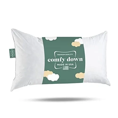 Photo 1 of 12X28 ComfyDown Rectangle Pillow Insert FEATHER /DOWN