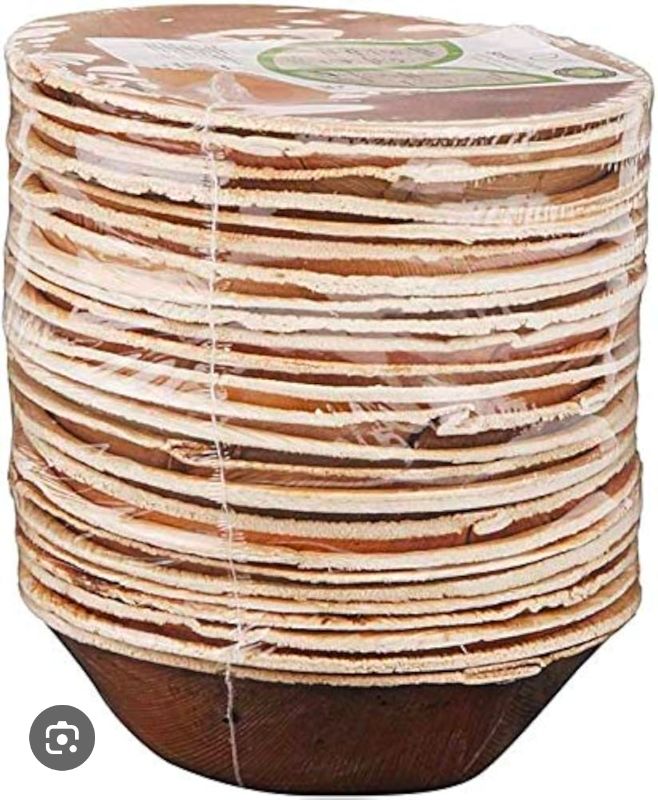 Photo 1 of 50 PIECES 5" ROUND BOWLS NATURAL FIBER