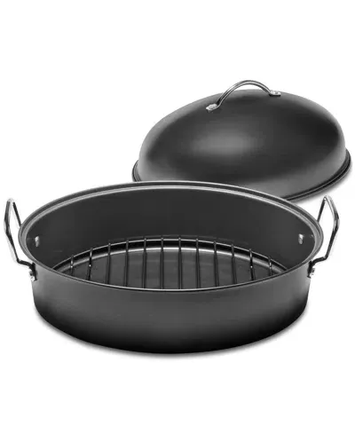 Photo 1 of THE CELLAR Carbon Steel Nonstick 16" Turkey Roaster,