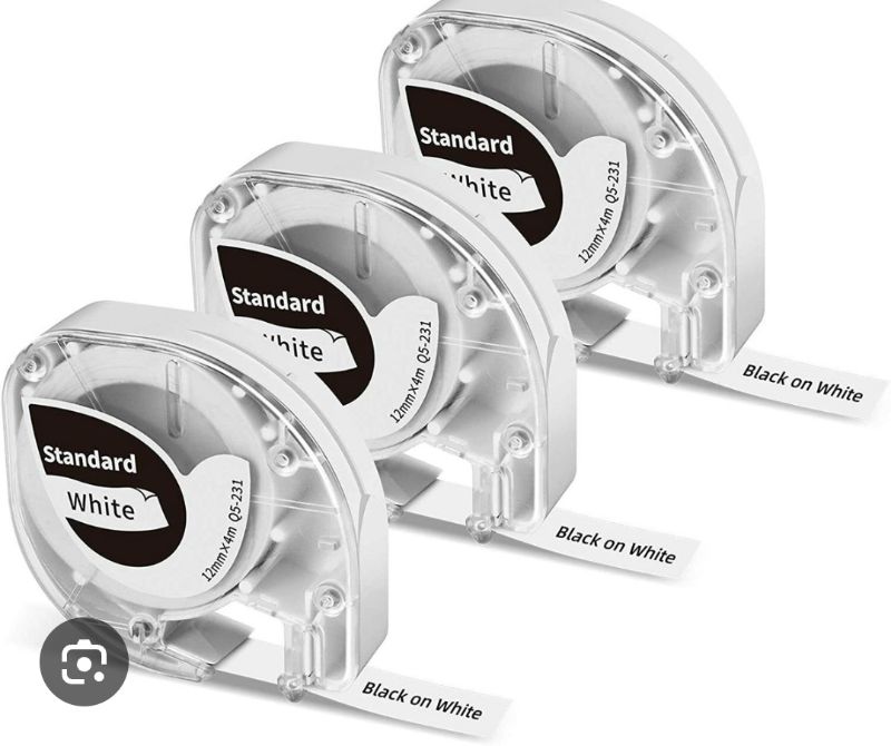 Photo 1 of PHOMEMO P12 POCKET THERMAL TRANSFER LABEL MAKER BLUETOOTH LABEL WHITE