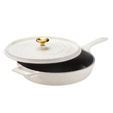 Photo 1 of Tramontina 12" Enameled Cast Iron Skillet with Lid