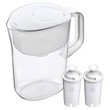 Photo 1 of Brita Large 10 Cup Water Filter Pitcher with Smart Light Filter Reminder and 2 Standard Filtes, Made Without BPA, White 