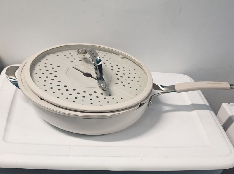 Photo 1 of 5QT TRAMONTINA MULTI PURPOSE CERAMIC NON STICK PAN