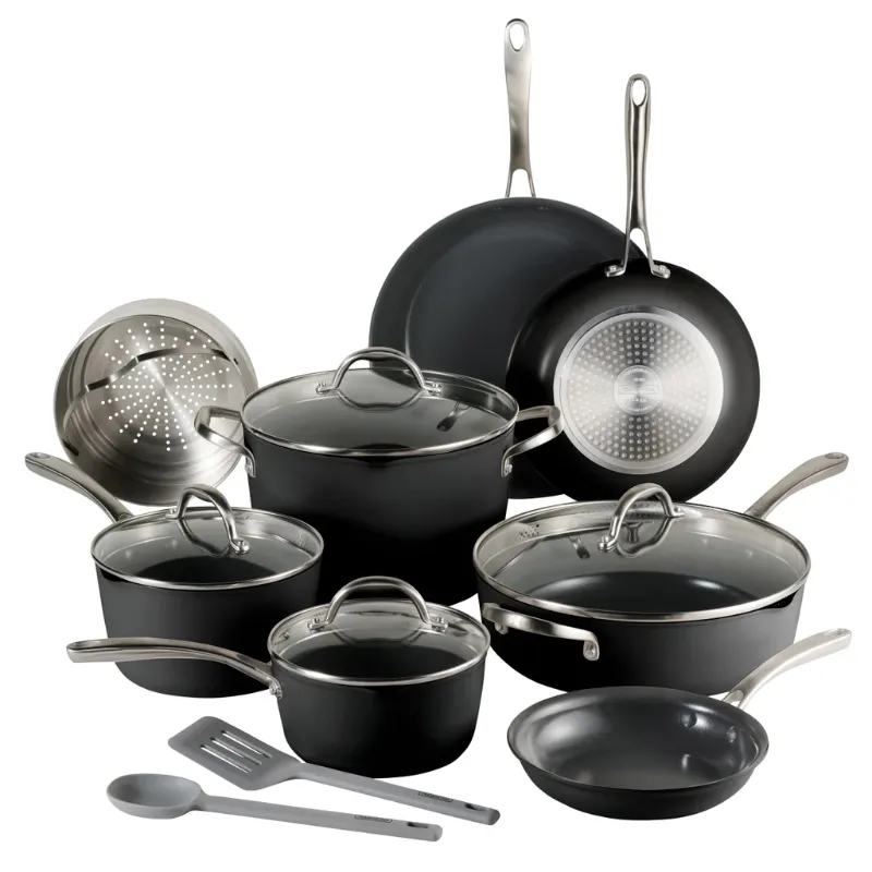 Photo 1 of **USED** Tramontina Ceramic Non-Stick 12-piece Cookware Set with NO Utensils