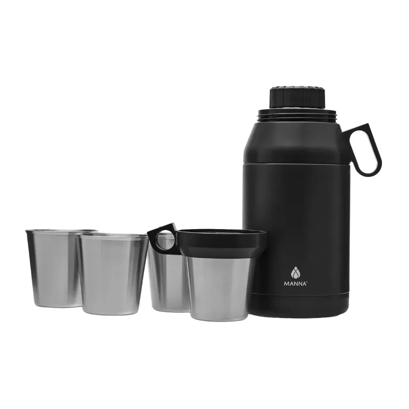 Photo 1 of Manna Stack Jug, 64 Ounce (Black)
