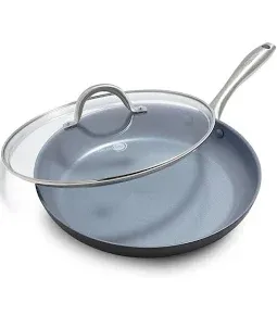 Photo 1 of GreenPan Lima 12" Ceramic Nonstick Frypan with Lid
