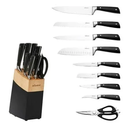 Photo 1 of
Skandia Constract 10-Piece Knife Block Set, Black