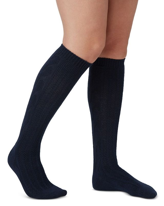 Photo 1 of HUE CABLE KNIT WOMEN'S KNEE HIGH SOCKS