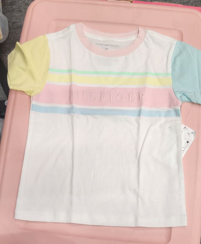 Photo 1 of SIZE 3T TOMMY HILFIGER SHORT SLEEVE TSHIRT