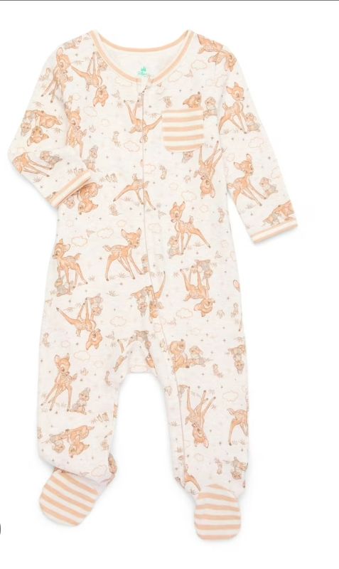 Photo 1 of SIZE 3-6 M DISNEY BABY FOOTED PJ