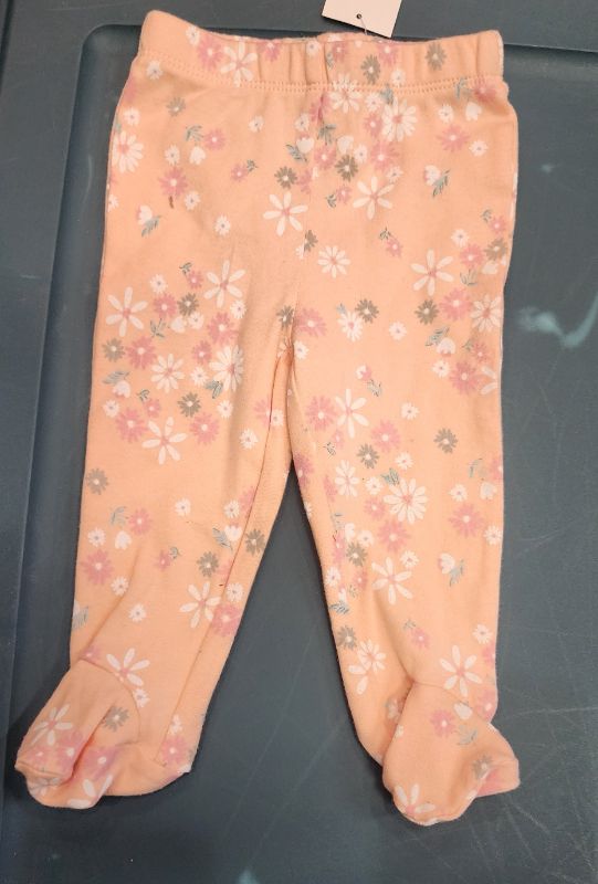 Photo 1 of 6-9 BABY GIRL FOOTED PANTS