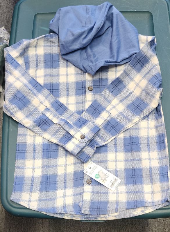 Photo 1 of 5T CARTERS BOY HOODED SHIRT