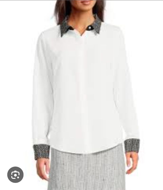 Photo 1 of SIZE XL KARL LAGERFIELD WOMEN'S LONG SLEEVE SHIRT